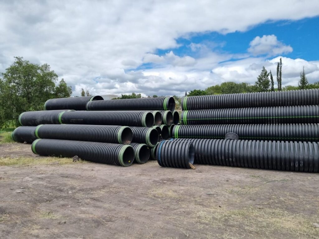 tubo pead corrugado