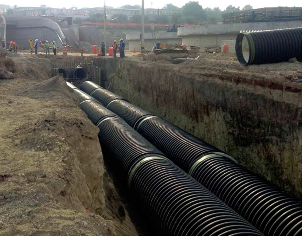 tuberías de drenaje pluvial