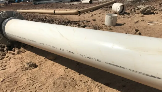 tuberías de PVC para conducción hidráulica a presión wavin